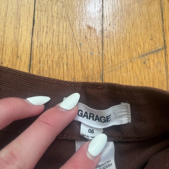 Brown straight leg cargo trousers - Picture 4 of 10